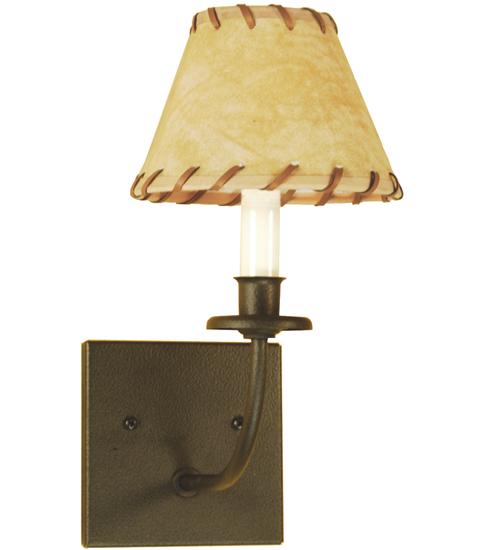 6" Wide Ranchero Wall Sconce