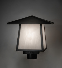 Meyda Blue 1364 - 12" Square Stillwater Mission Post Mount