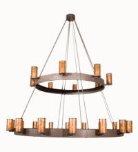 Meyda Blue 100641 - 165"W Chappell 24 LT Two Tier Chandelier