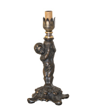 Meyda Blue 10703 - 9" High Cherub With Urn Accent Lamp Base