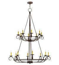 Meyda Blue 116031 - 45"W Estrella 16 LT Two Tier Chandelier