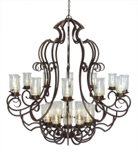 Meyda Blue 116982 - 72" Wide Freya 24 Light Chandelier