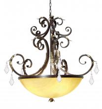 Meyda Blue 120263 - 43" Wide Serratina Chandelier