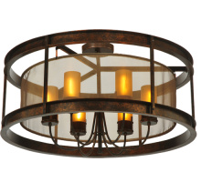 Meyda Blue 125521 - 36"W Cordoba 6 LT Semi-Flushmount