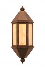 Meyda Blue 128018 - 10" Wide Plaza Lantern Wall Sconce