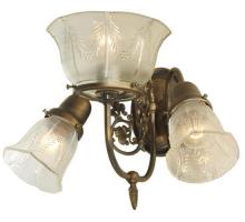 Meyda Blue 128581 - 15" Wide Revival Gas & Electric 3 Light Wall Sconce