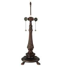 Meyda Blue 130096 - 19" High Wisteria 2 Light Footed Table Base