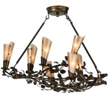 Meyda Blue 131817 - 34" Long Vinca Vine 7 Light Chandelier