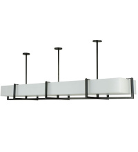 Meyda Blue 132216 - 96"L Quadrato Brew Oblong Pendant