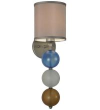 Meyda Blue 133574 - 6"W Charmz Wall Sconce