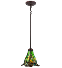 Meyda Blue 136108 - 9" Wide Daffodil Mini Pendant