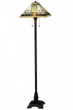 Meyda Blue 138129 - 62"H Prairie Peaks Floor Lamp