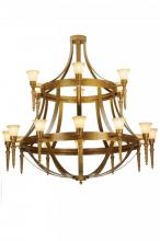 Meyda Blue 138241 - 72" Wide Lubovich 18 Light Two Tier Chandelier