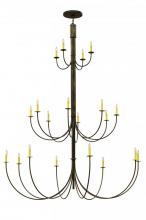 Meyda Blue 140807 - 78"W Cheal 20 LT Chandelier