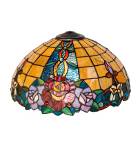 Meyda Blue 142513 - 16" Wide Rose Vine Shade