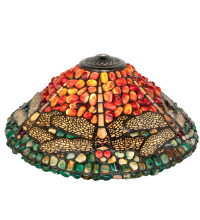 Meyda Blue 142517 - 16" Wide Agata Dragonfly Shade