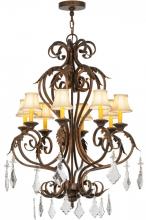 Meyda Blue 149233 - 30"W Josephine 8 LT Chandelier