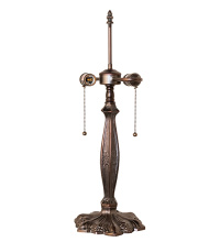 Meyda Blue 151770 - 24" High Hex Berry Flowers 2 Light Table Base