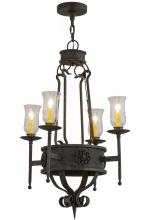 Meyda Blue 156470 - 24" Wide Lorenzo 4 Light Chandelier