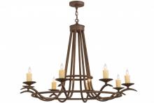 Meyda Blue 158757 - 48"W Octavia 8 LT Chandelier