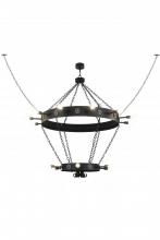 Meyda Blue 160840 - 65"W Korset 18 LT Two Tier Chandelier