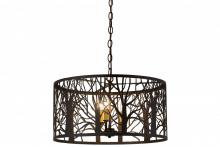 Meyda Blue 163607 - 20" Wide Winter Maple Pendant