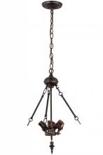 Meyda Blue 166132 - 21" Wide Inverted Pendant Hardware