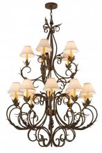 Meyda Blue 169636 - 46"W Alexandria 15 LT Chandelier