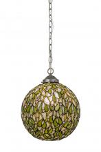 Meyda Blue 172428 - 12"W Mistletoe Ball Pendant