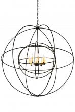 Meyda Blue 175340 - 60" Wide Atom Enerjisi 8 Light Chandelier