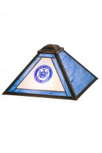 Meyda Blue 178516 - 13"Sq Personalized State Trooper Shade