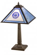 Meyda Blue 180399 - 22"H Personalized Corrections Table Lamp