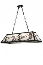 Meyda Blue 182506 - 48" Long Alpine Oblong Pendant