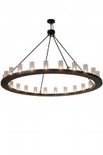 Meyda Blue 184951 - 72"W Loxley 24 LT Chandelier