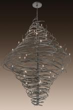 Meyda Blue 189763 - 72"W Cyclone 36 LT Chandelier