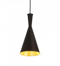 Meyda Blue 192172 - 7.5"W Cone Mini Pendant