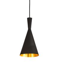 Meyda Blue 192174 - 7.5" Wide Cone Mini Pendant