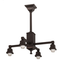 Meyda Blue 192957 - 22"W 4LT MISSION CHANDELIER