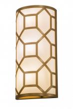 Meyda Blue 193033 - 8" Wide Cilindro Mosaic Wall Sconce