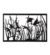 Meyda Blue 199086 - 35" Long Ducks in Flight Railing