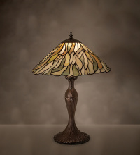 Meyda Blue 19989 - 21" High Willow Jadestone Table Lamp