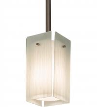 Meyda Blue 200143 - 5" Wide Quadrato Mini Pendant