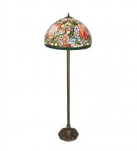 Meyda Blue 203392 - 61" High Romance Rose Floor Lamp