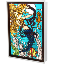 Meyda Blue 212842 - 22" Wide X 29" High Mermaid of the Sea LED Backlit Window