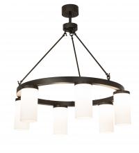 Meyda Blue 218501 - 46" Wide Loxley Needham 6 Light Chandelier