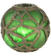 Meyda Blue 22120 - 6"H Castle Butterfly Orb Shade