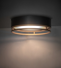 Meyda Blue 235253 - 12" Wide Cilindro Flushmount