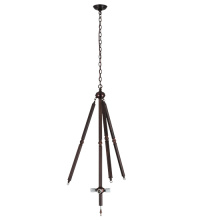 Meyda Blue 23951 - 34"W Mahogany Bronze 4 LT Inverted Pendant Hardware