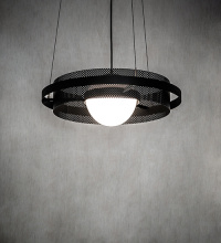 Meyda Blue 252562 - 24" Wide Bola Whipple Pendant