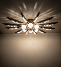 Meyda Blue 253404 - 96" Wide Anahata 78 Light Chandelier